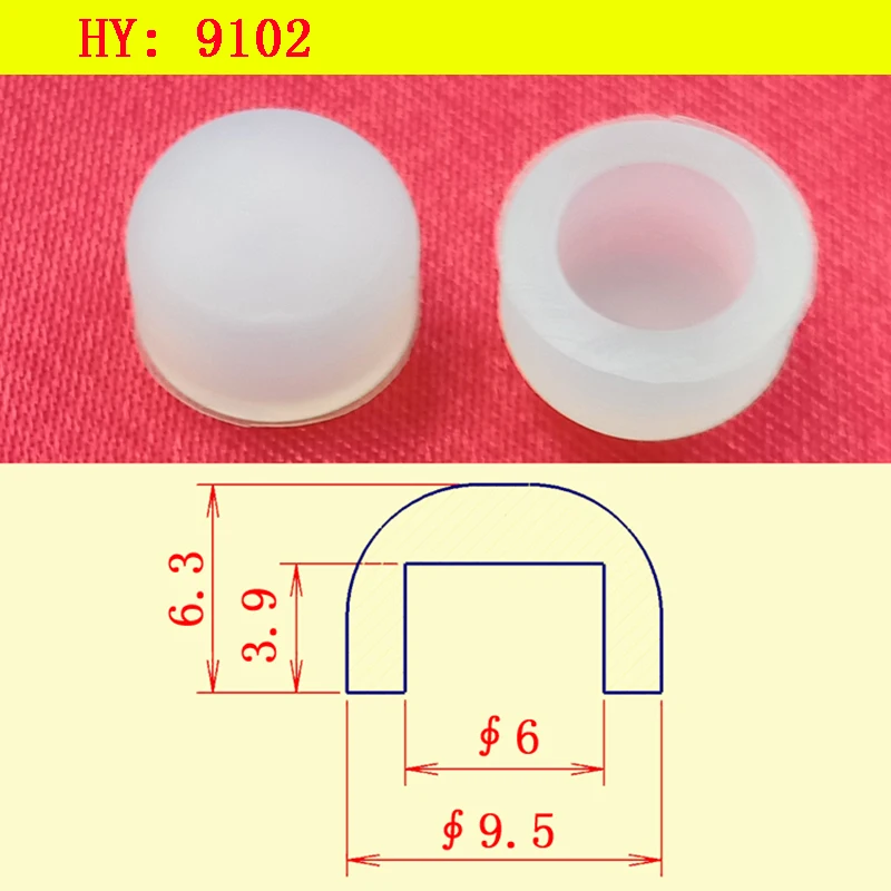 Heterosexual sealing ring, silica gel cap, rubber sheath, thread protection sleeve, thread cap, rubber head, 1mm3mm6mm12mm14mm