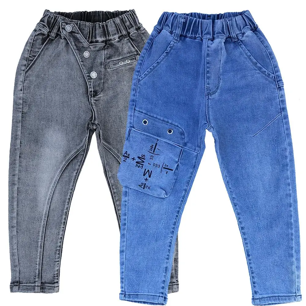 

7-12Years Spring Autumn Girls Jeans Denim Pants Trousers Kids Girl Cowboy Jeans