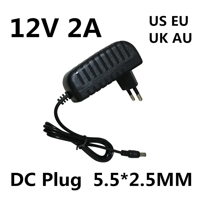 

AC 100-240V to DC 12V 2A 2000ma 24W power adapter charger power supply 12 V Volt for 3D Printing Pen