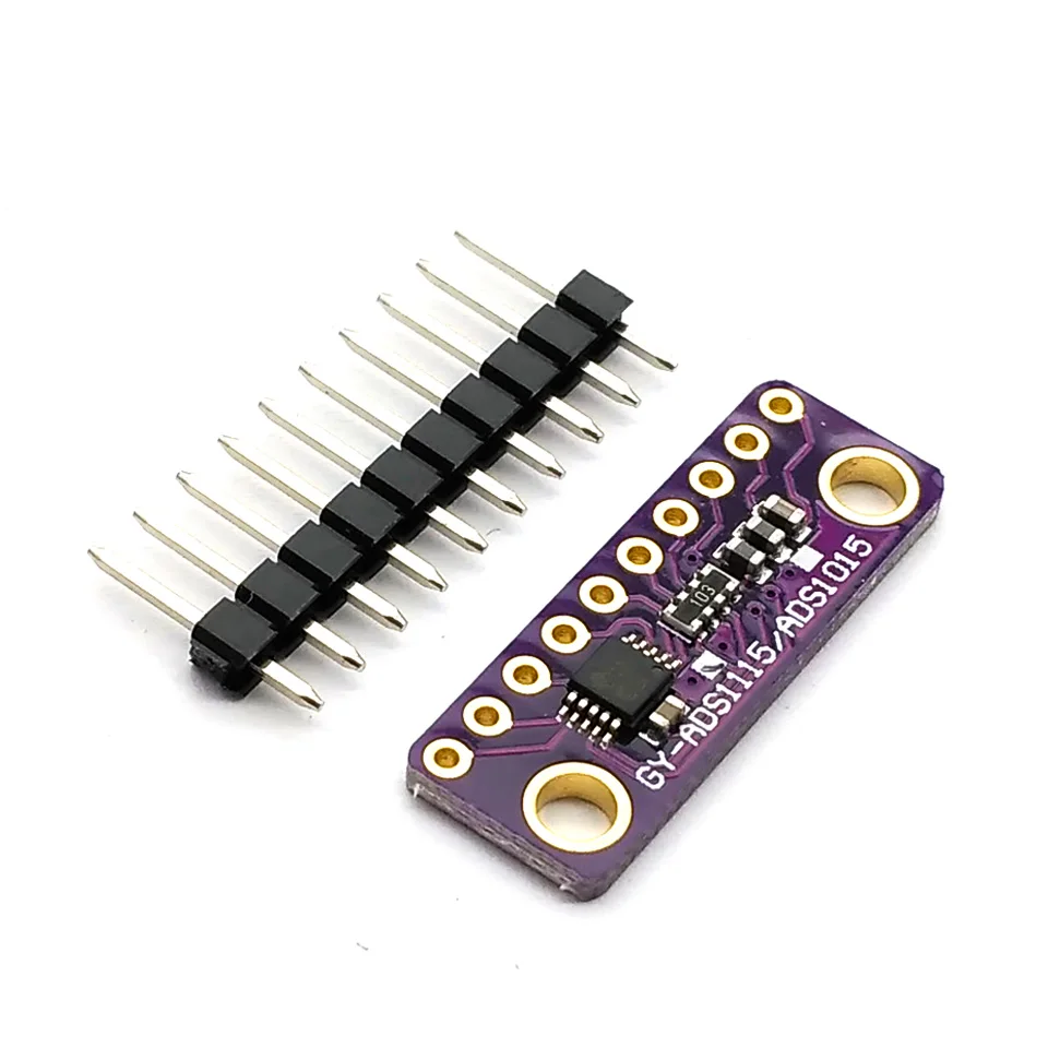 I2C ADS1115 16 Bit ADC 4 Channel Module With Programmable Gain Amplifier 2.0V To 5.5V