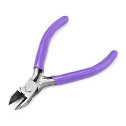 Carbon Steel Jewelry Pliers Side Cutting Pliers Polishing Jewelry Making Tools 10.5x7.8x0.9cm