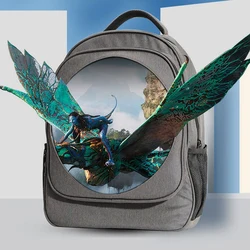 3D Hologram LED Backpack  Hexagonal 3D Holographic Projector Holographic LED Backpack Screen Fan Screen Advertising Player