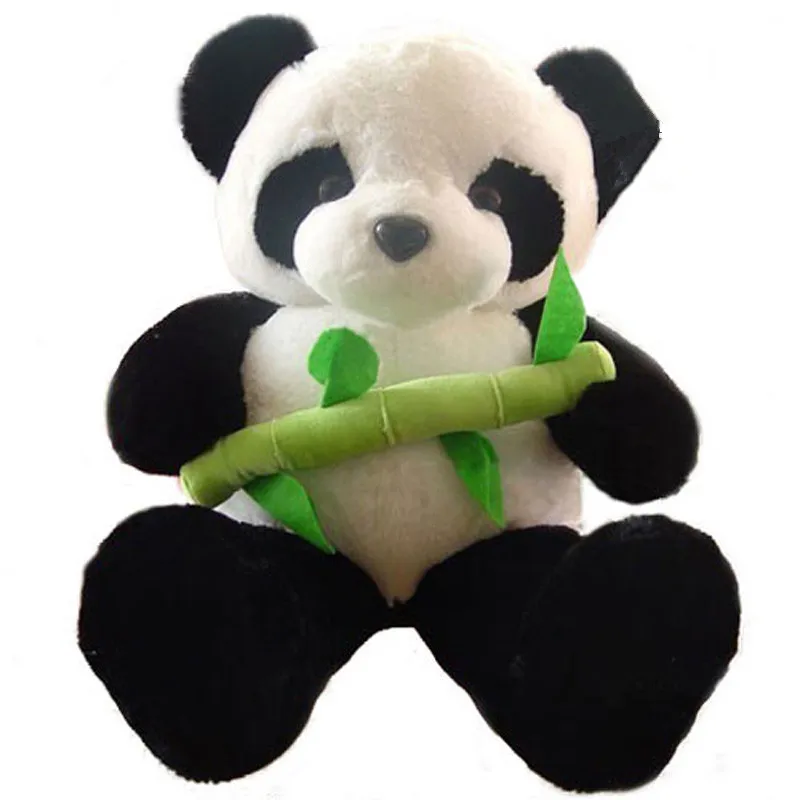 

Cute Simulation Animal Bear Plush Toy Giant Soft Bamboo Panda Doll Hug Pillow for Children Birthday Gift Decoration 100cm