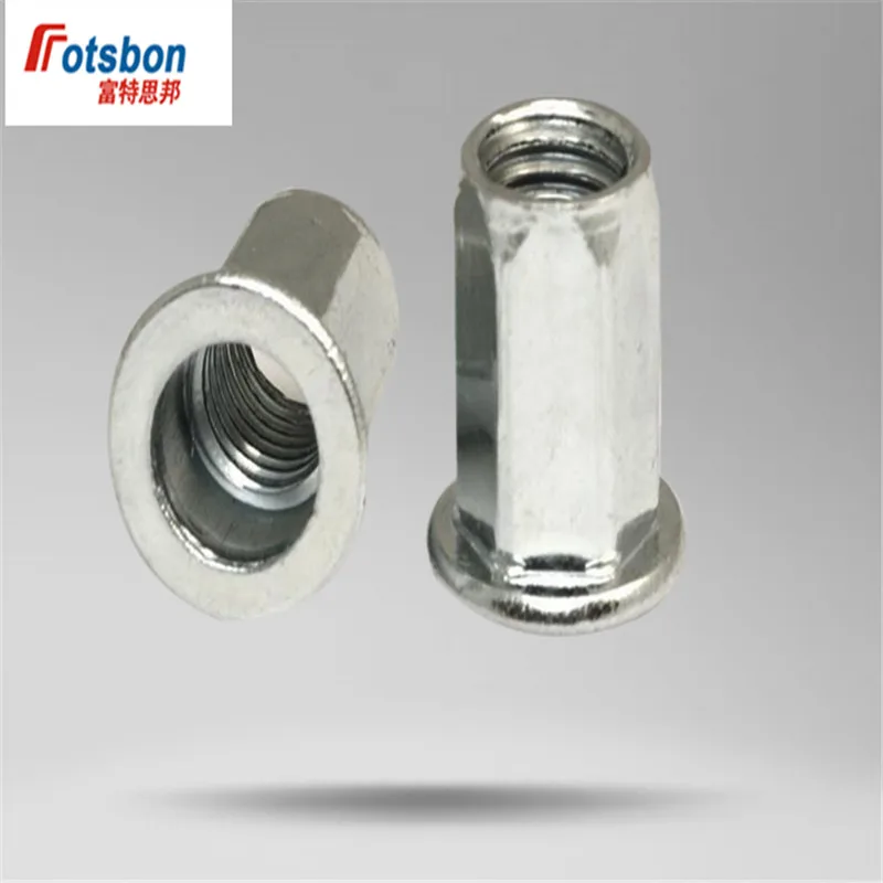 M3/M4/M5/M6/M8/M10/M12 Countersunk Hex Rivet Nuts Insert Noix Hexagon Inserti Rivnut Insertos Threaded Ecrou Tuerca Carbon Steel
