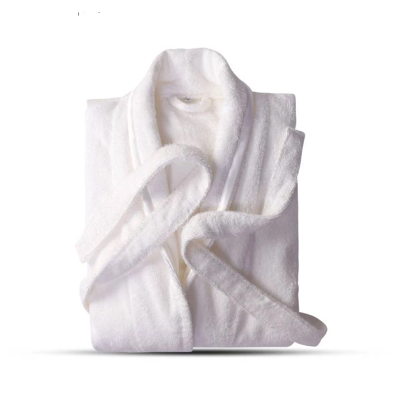 

Summer 100% Cotton Bathrobe Women Towel Fleece Kimono Bathrobe Gown Loose Sleepwear Intimate Lingerie Casual Unisex Nightgown