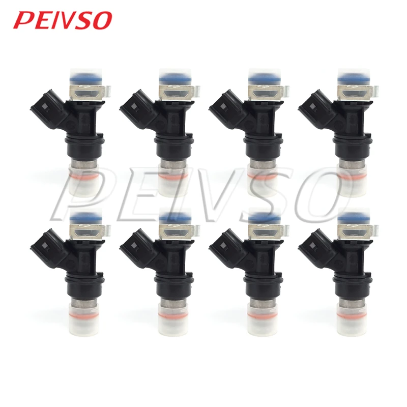 

PEIVSO 8pcs 12580681 Fuel Injector For GMC Saab Isuzu Buick Hummer H2 Envoy Sierra 9-7X Ascender Rainier 4.8L 5.3L 6.0L 6.2L