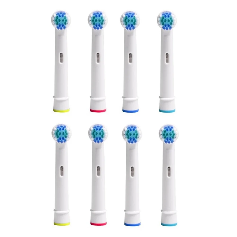 8x Replacement Brush Heads Compatible with Oral-B Electric Toothbrush Fit Advance Power/Triumph/Vitality Precision Clean