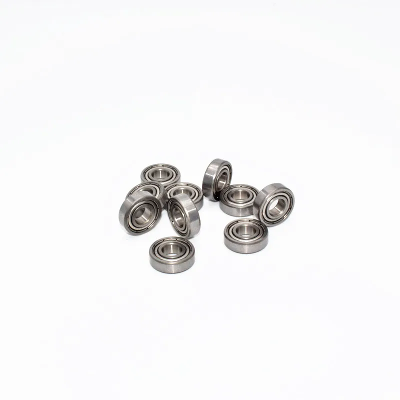 S697ZZ Bearing 7*17*5 mm ( 10PCS ) ABEC-5 Stainless Steel Ball Bearings metal sealed S697Z S697 Z ZZ