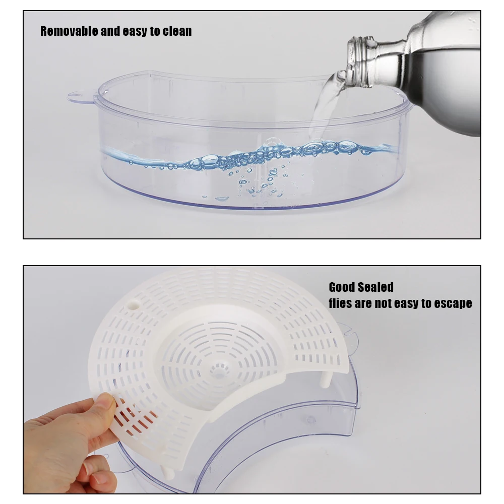 Indoor Outdoor Electric Pest Killer Fly Trap USB Insect Pest Catcher Pest Reject Control Repeller Automatic Flycatcher