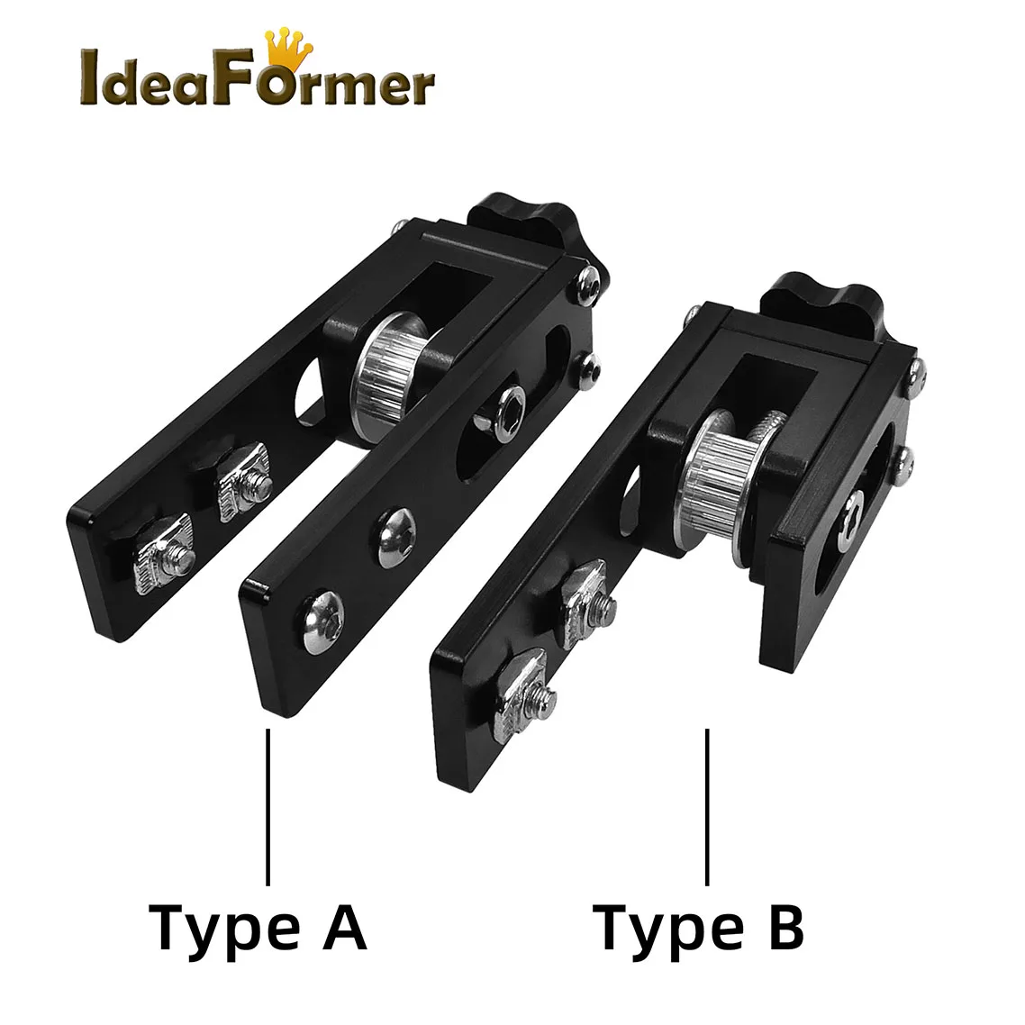 2020 X Sumbu V-slot 2040 Y Sumbu Sabuk Sinkron Peregangan Tali Tegangan untuk Creality CR10 CR10S Ender-3 Bagian Printer 3D