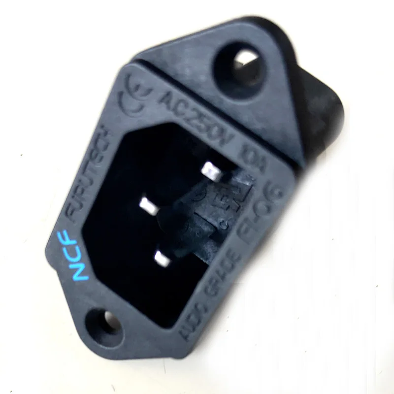 1 sztuk Hifi audio IEC gniazdo wlotowe 3-pin spawane edycja miedziane złote pozłacane mocy HIFI MATIHUR IEC AC złącze