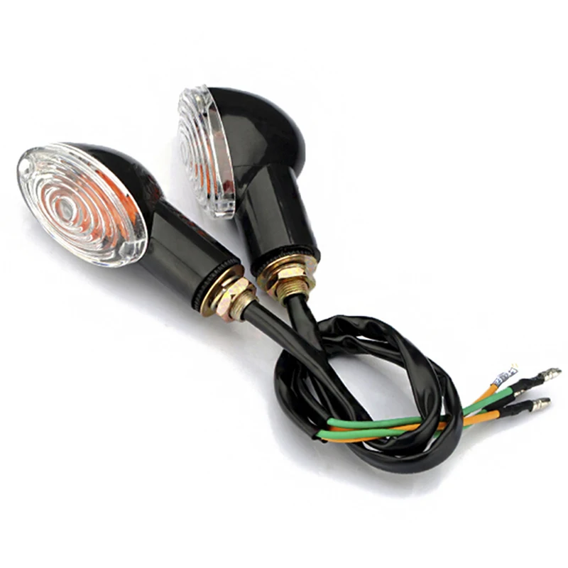 1Pc Motorcycle 10w Turn Signals Lights Blinker Indicators Lights Flasher Amber Lamps Lights Turn Signal Light