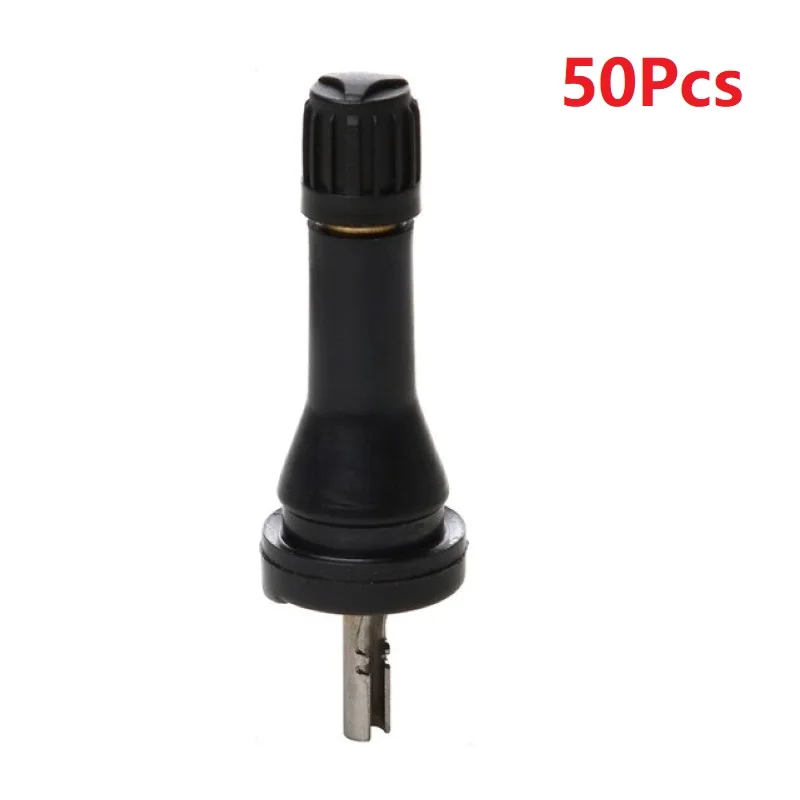 

50PCS Rubber Tyre Pressure Sensor Valve TPMS Stem Repair Kit For Mazda For Nissan X-Trail TPMS Stem Valves Tire Accessories