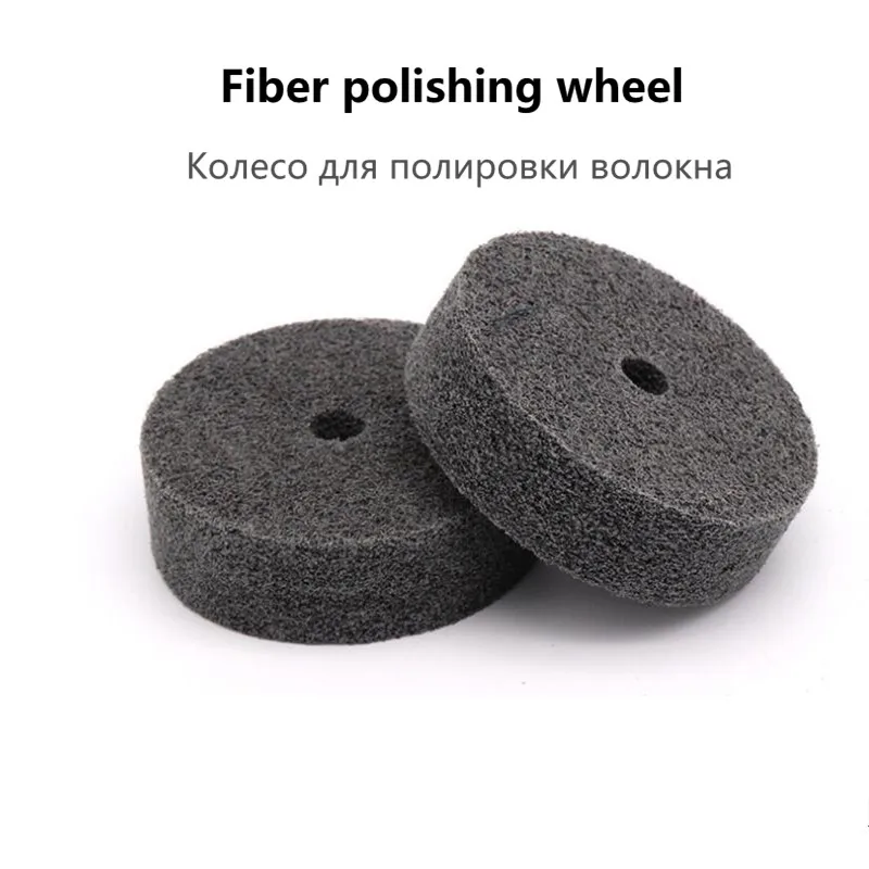 1 piece 75*20*10mm nylon Fiber polishing wheel Non-woven Polishing Wheel Metal Surface Finishing Woodworking polish tools