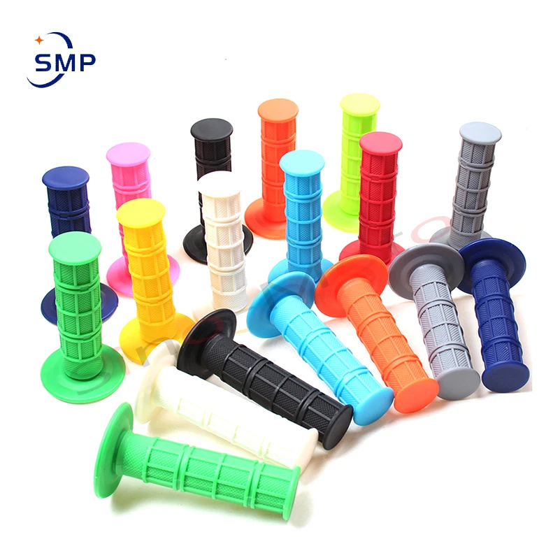 7/8'' 22mm Universal Motorcycle Grips handle Grip Rubber For Kawasaki ZX6R ZX7R ZX10R ZX14R ZX12R KX 65 85 125 250 KLX 125 250