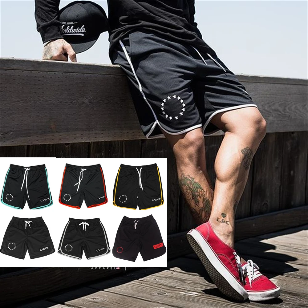 Hot Summer GYM Fitness Running Shorts Sports Jogging Training Workout Male Shorts Quick Dry Basketball Crossfit Pants