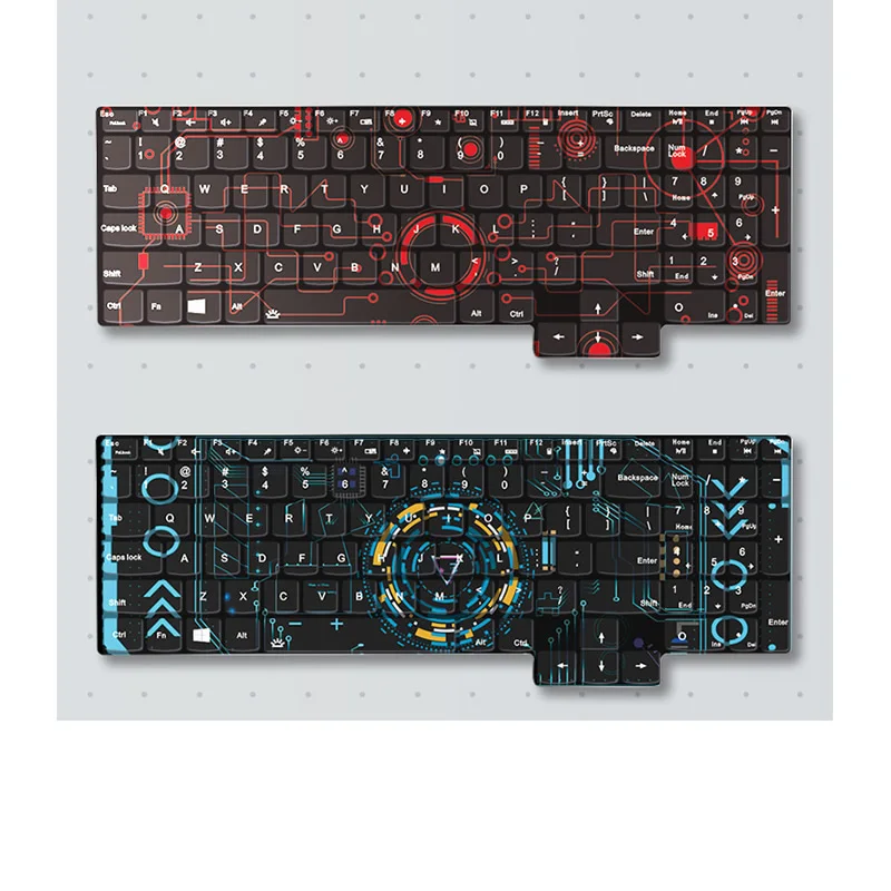 Pelindung Penutup Pelindung Keyboard Silikon Gambar Kreatif untuk Lenovo Legion 5 (15 ''/17'') 5i (15 "/17") 7i (15 '') 7(16'') Permainan