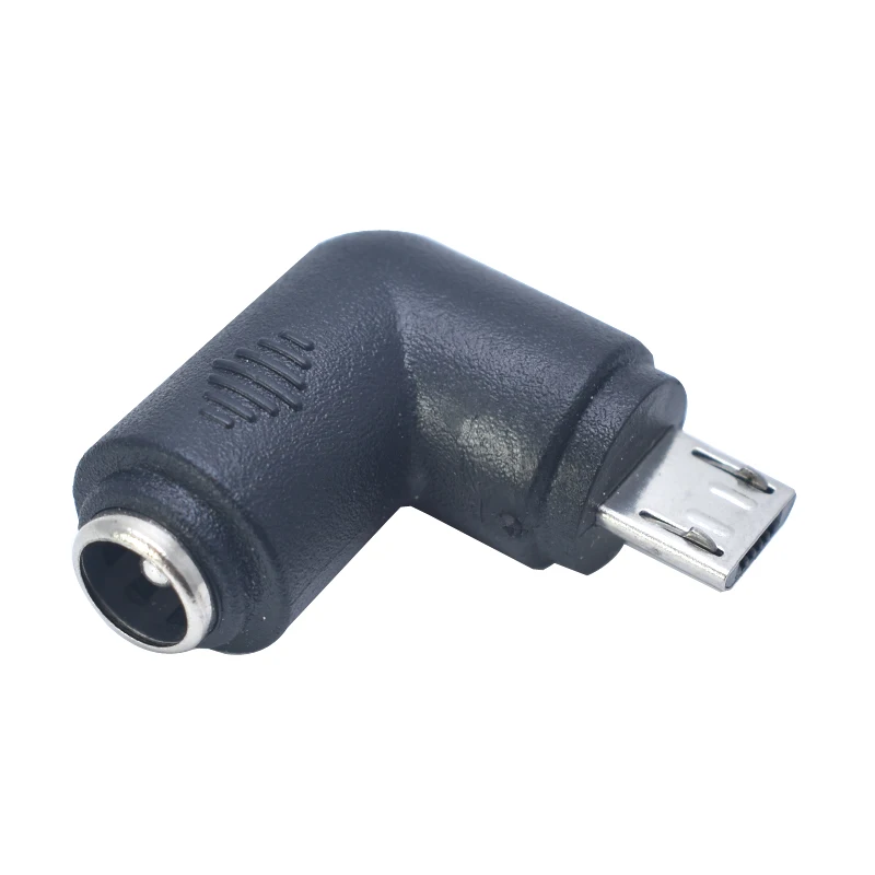 Adaptador de alimentación DC a Micro USB Macho – Conector Hembra - imagen 2