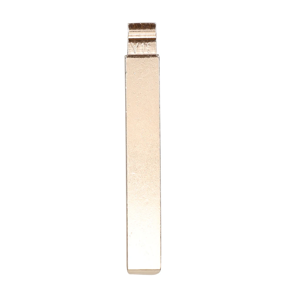 10pcs Y-15# 15# HU134 Y15 Metal Uncut Blank Flip Remote Key Blade