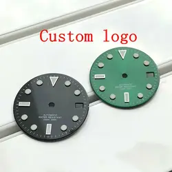 DIY Customize Logo Watch Dial Luminous Wholesale for 6497/6498 ETA 2824 2836 NH35 Miyota82 Series Seagull 1612  Movement