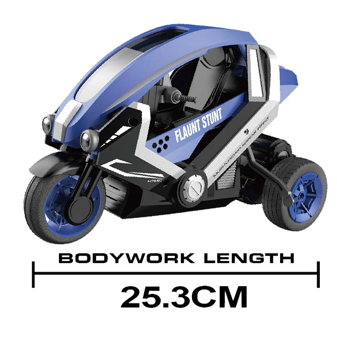 2.4Ghz Racing Motorbike 1:8 Electric Motorcycle 15H/KM Extremely Small Turning Radius Radio Control Car For Boys Gift