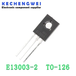 10PCS/LOT MJE13003 E13003-2 E13003 TO-126 Transistor 13003 New Original