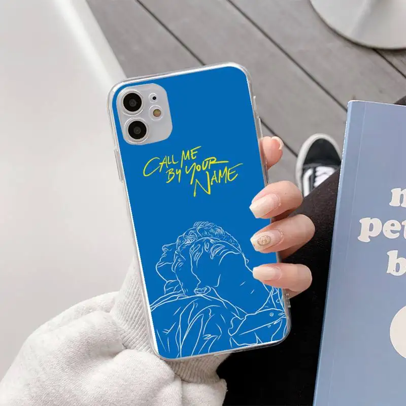 Call Me by Your Name  Phone Case Soft Case for iphone 13 11pro 12pro MAX 8 7 6 6S Plus X XS MAX 5 5S SE XR Fundas Capa