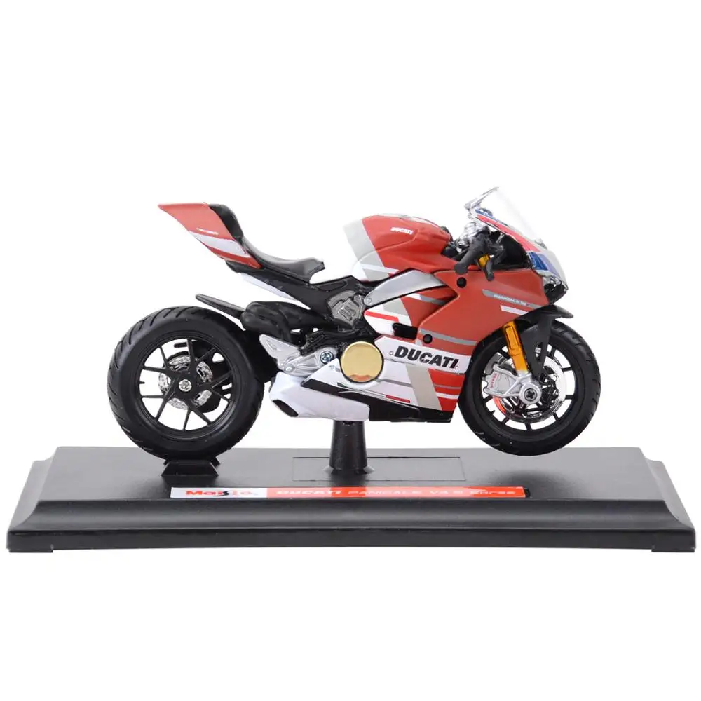 Maisto-Panigale V4 S Ducati Panigale 1:18 ، مركبات مصبوب ثابتة ، هوايات قابلة للتحصيل ، نموذج دراجة نارية ، ألعاب