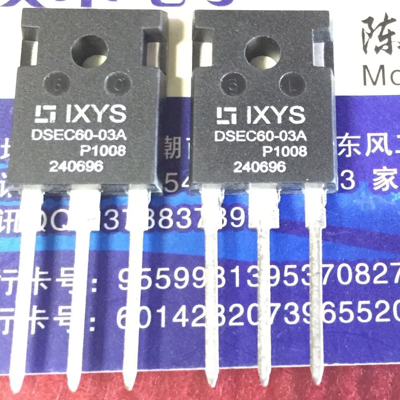 

Free shipping DSEC60-03A TO-247 10PCS