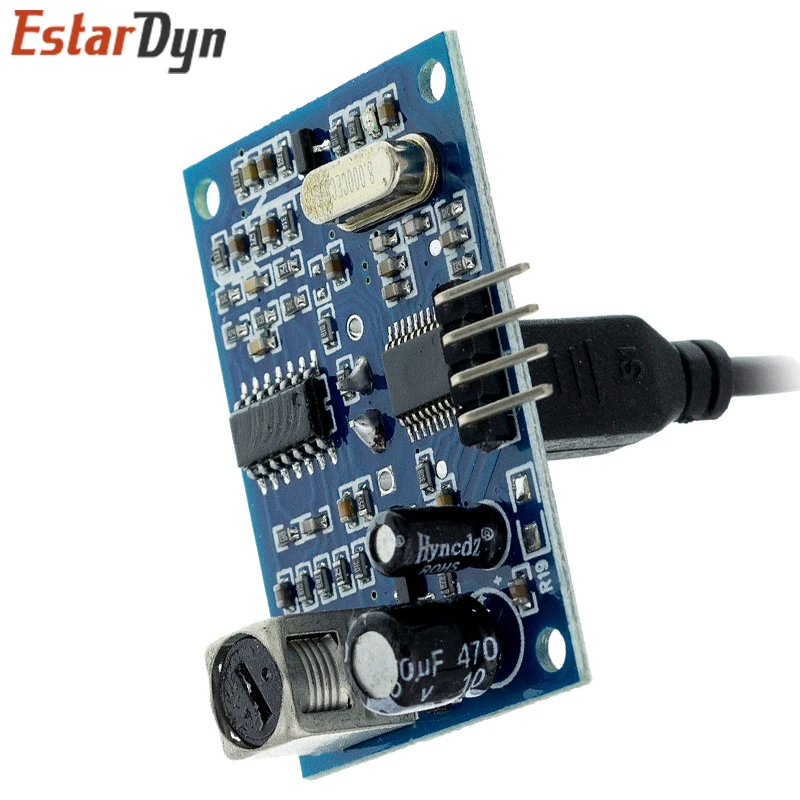 Estardyn Waterproof Ultrasonic Module JSN-SR04T Water Proof Integrated Distance Measuring Transducer Sensor for Arduino