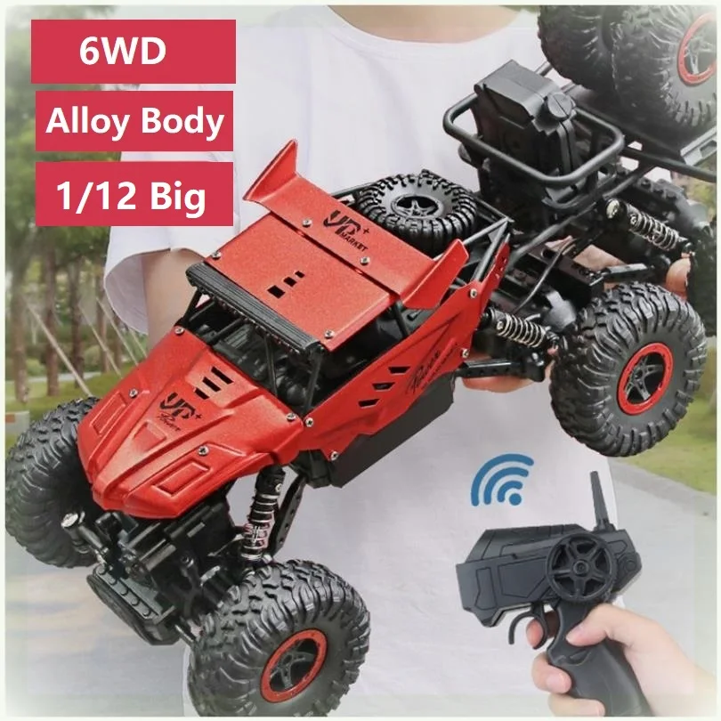 

1/12 38CM Large RC Car 4WD 2.4Ghz Radio Remote Control Crawler Drift Off Road Vehicles High Speed Electric Car Truck Toy for boy