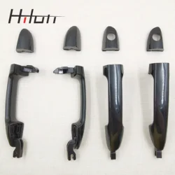 4pcs front rear Exterior Outside Door Handle Black LH RH for Kia Spectra Cerato 2004 2005 2006 2007 2008 2009