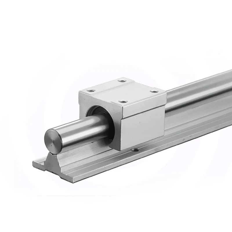 SBR linear rail HIGH SBR10 length 300 350 400 450 500 600 700mm 1set: 1 pcs linear guide SBR10 + 2 pcs SBR10UU blocks for CNC
