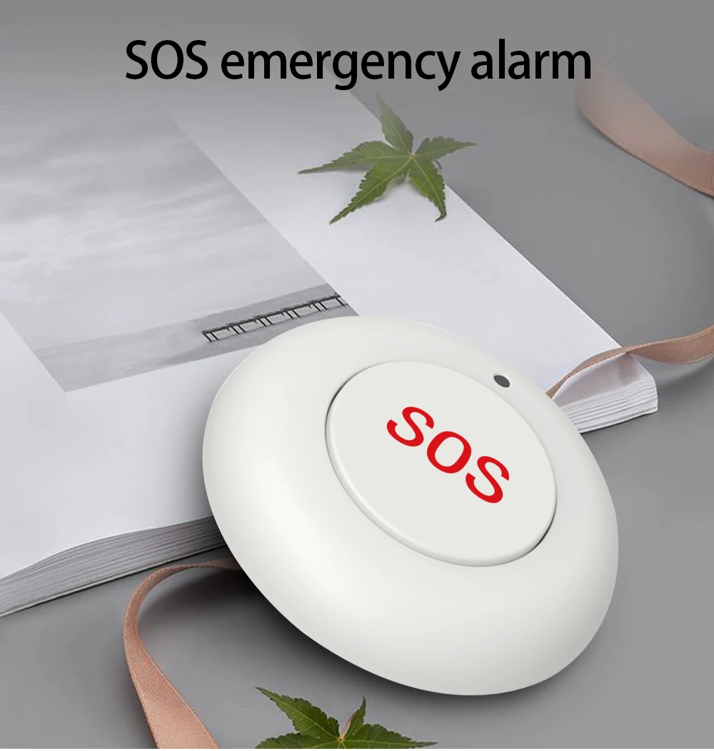 433MHz Wireless SOS Button Emergency Button for Help Compatible with Our 433MHz Home Burglar Security Alarm System