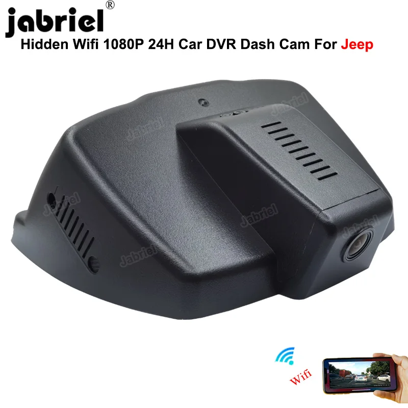 

Auto WIFI Dash Cam Car Dvr 1080P 24H Driving Recorder Dashcam EDR For Jeep Renegade Dodge Chrysler 2014 2015 2016 2017 2018