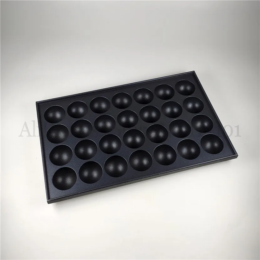 Octopus Balls Tray Nonstick Grill Plate Spare Part of Takoyaki Machine 28 Holes In One Diameter 40mm images - 6