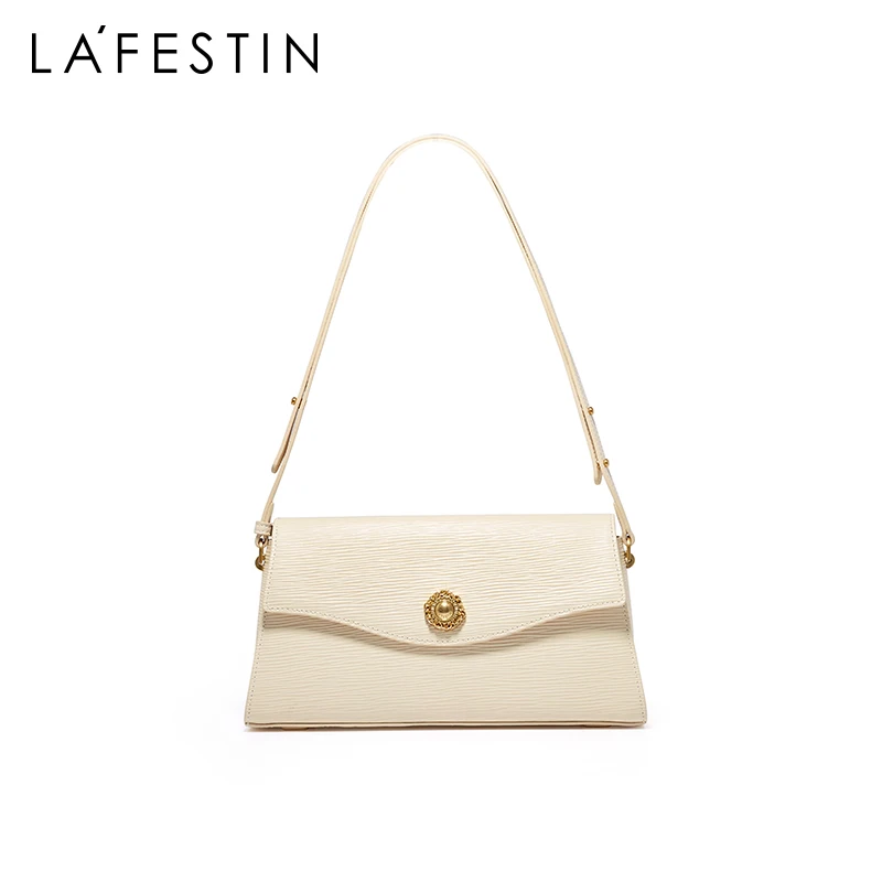 LA FESTIN New Trendy Ladies Shoulder Bag Retro Simple Messenger Fashionable Underarm Luxury Designer Handbag