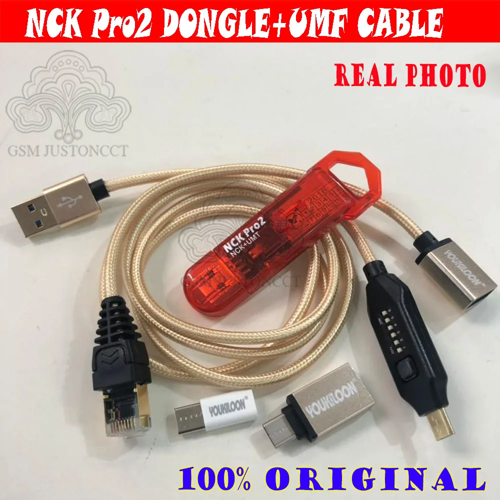 

Nck Pro 2 Dongle, NCK DONGLE, UMT Dongle, 2 in 1, Nck dongle, umper + UMT dongle + UMF, All Boot Cable