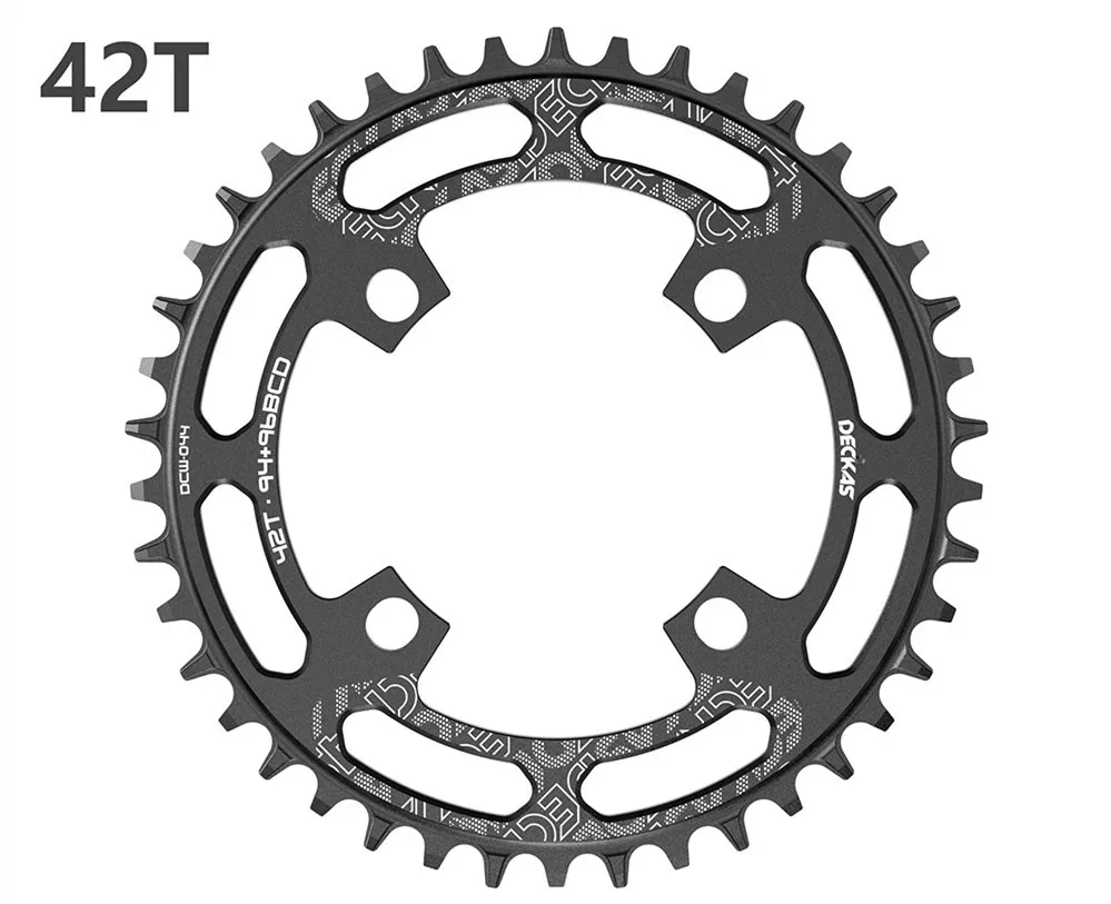 Deckas 94 96bcd runde 34/36/38/40/42/44t mtb Mountainbike Fahrrad Kettenblatt für Shimano Alivio M4000 M4050 für Deore M612 Kurbel