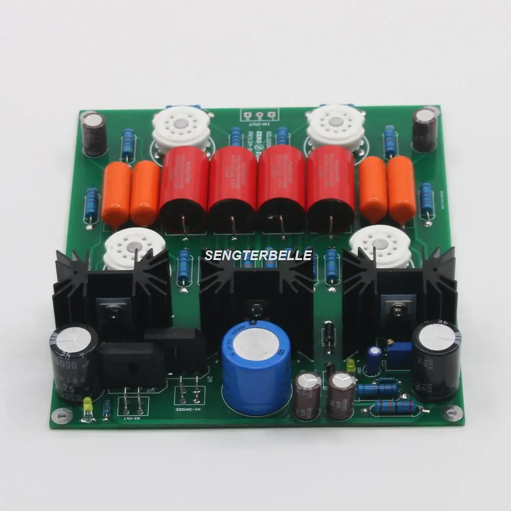 Il bordo Stereo del preamplificatore della metropolitana di vuoto di HiFi 12AU7 ci fa riferimento CARY-SLP90 circuito del preamplificatore