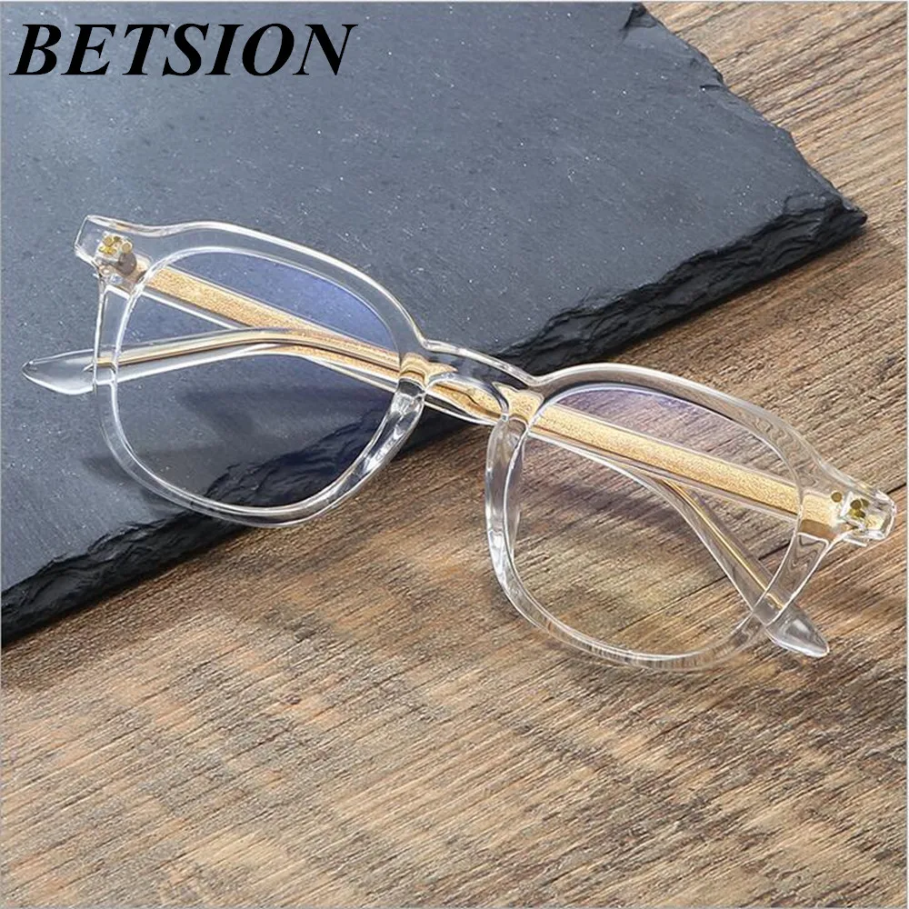 Acetate Anti Blue Light Glasses Men Goggles Eyewear Spectacles Women Gaming Computer Eyeglasses