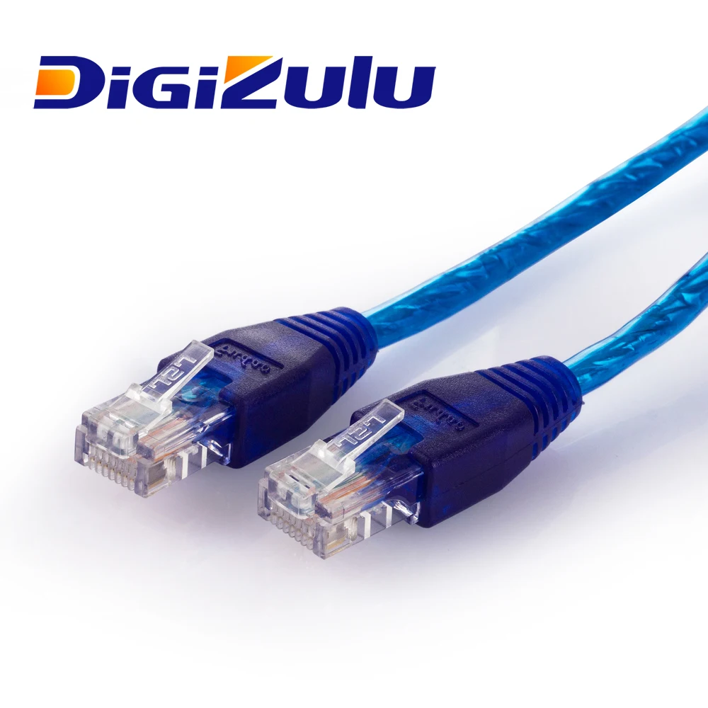 DIGIZULU Ethernet Cable RJ45 CAT5E FTP Network Patch Cord Lan Jump Cable For Modem Router Computer