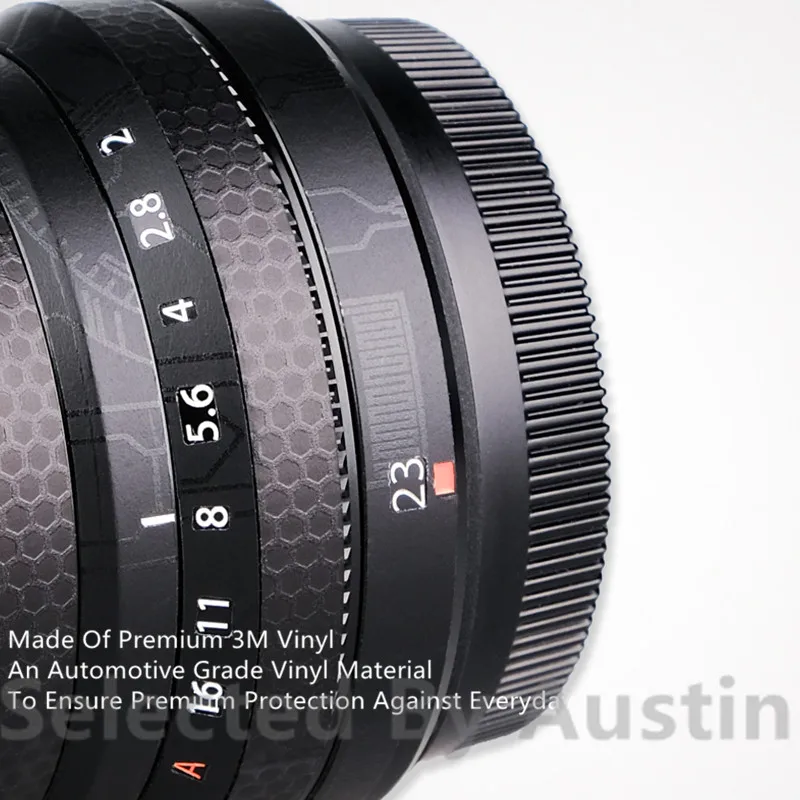Premium Decal Skin Voor Fuji XF23 F2 Lens Skin Sticker Protector Anti-Kras Jas Wrap Cover Case