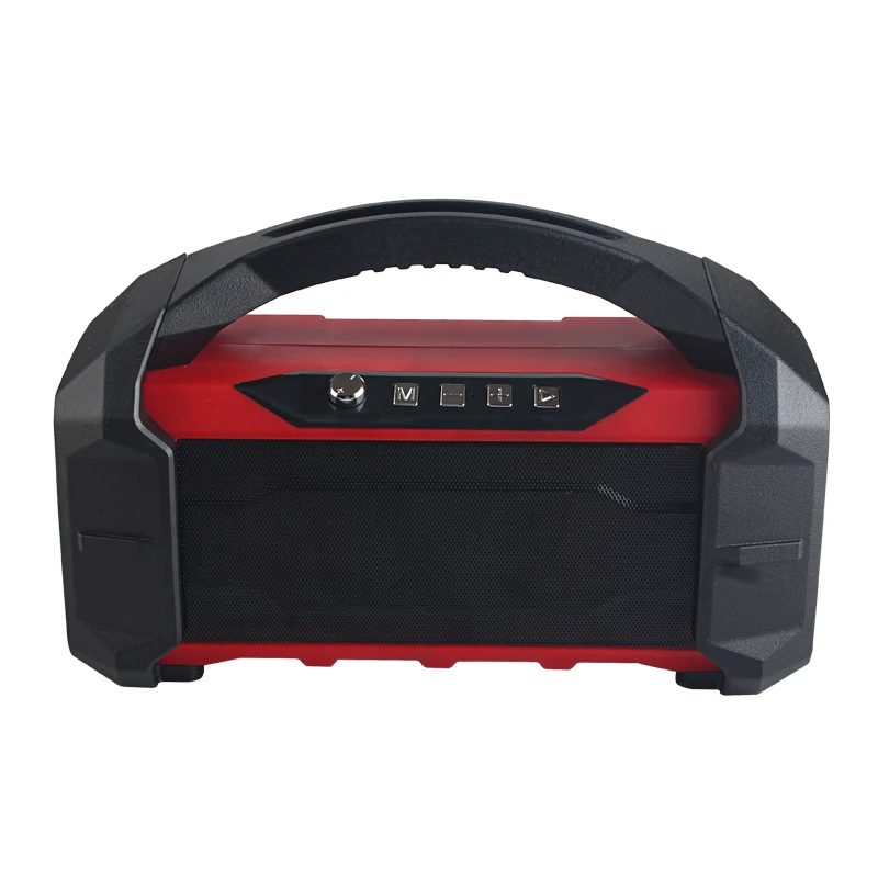 Портативный bluetooth-динамик с микрофоном, беспроводная уличная музыкальная стерео колонка с басами, сабвуфером, поддержкой FM, TF, Aux и диктофона