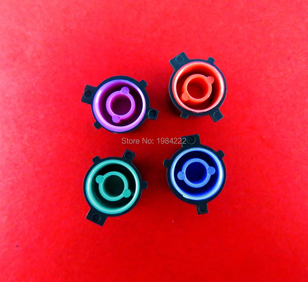 ซ่อมเปลี่ยนปุ่มสําหรับ Sony Playstation DS4 PS4 Gamepad Controller วงกลมสามเหลี่ยม ABXY ปุ่ม