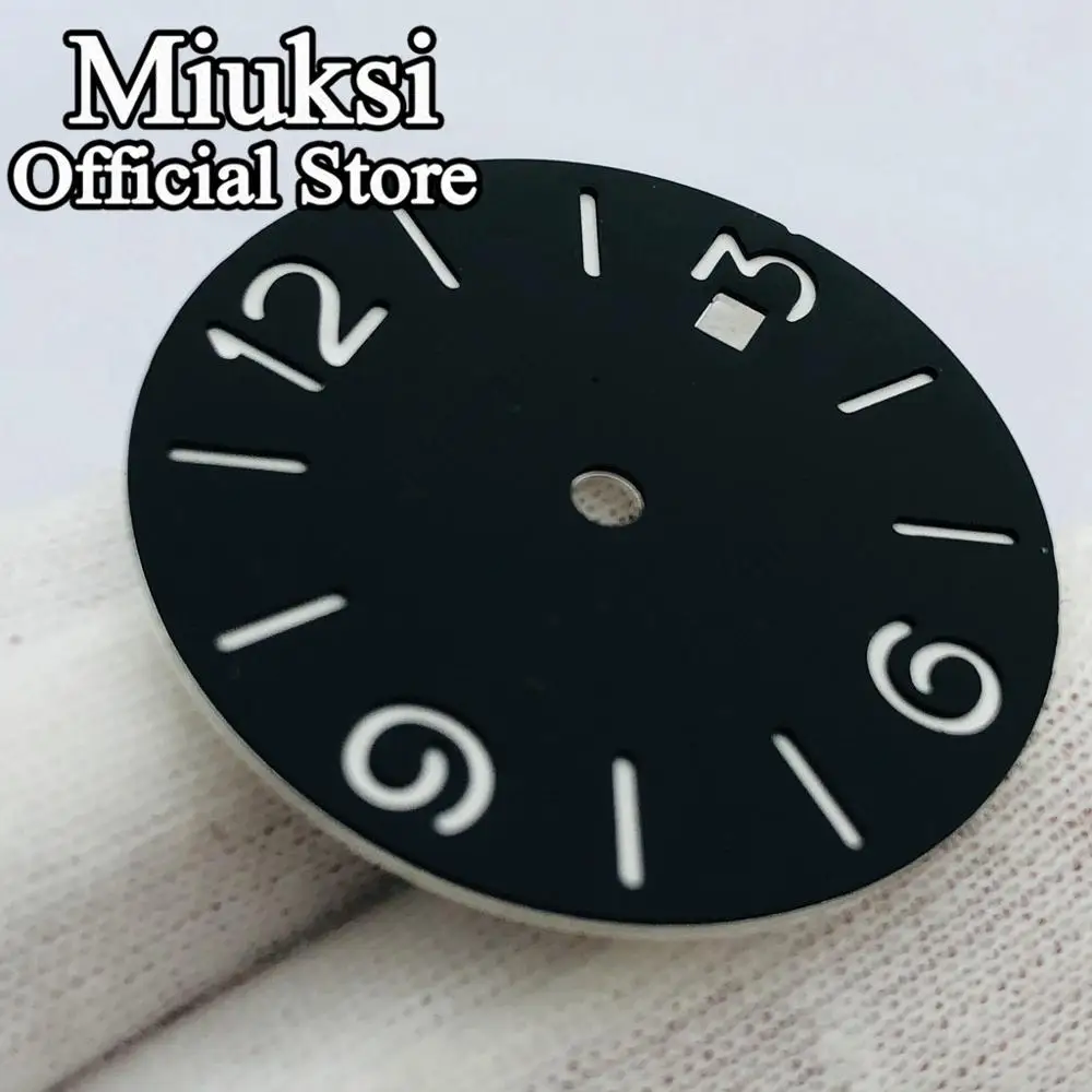 Miuksi 31.5mm sandwich dial luminous fit ETA2824 2836 Mingzhu DG2813 3804 Seagull ST1612 Miyota 8205 8215 821A PT5000 movement