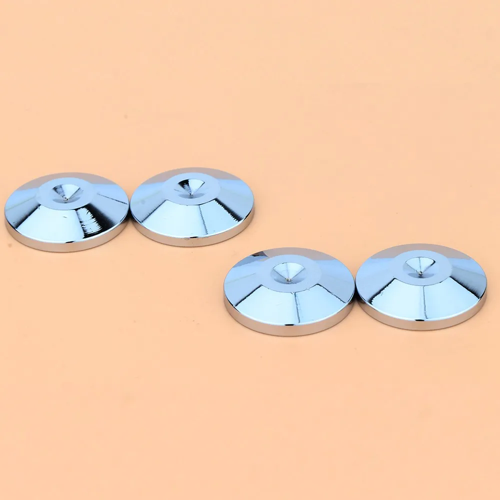 4 قطعة Preffair جديد وصول 25x6 مللي متر HiFi معدات المتكلم حامل المسامير قدم قاعدة وسادة الطابق القرص أفضل الأسعار مكونات الصوتية