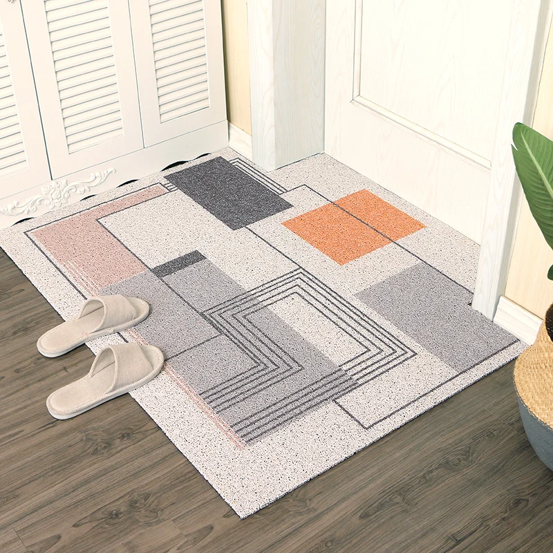 

Simple Ins Style Doormat Kitchen Mat Bathroom Mat Entrance Doormat Can Be Cut DIY Mats Carpet Non-slip Easy To Clean Mats Carpet