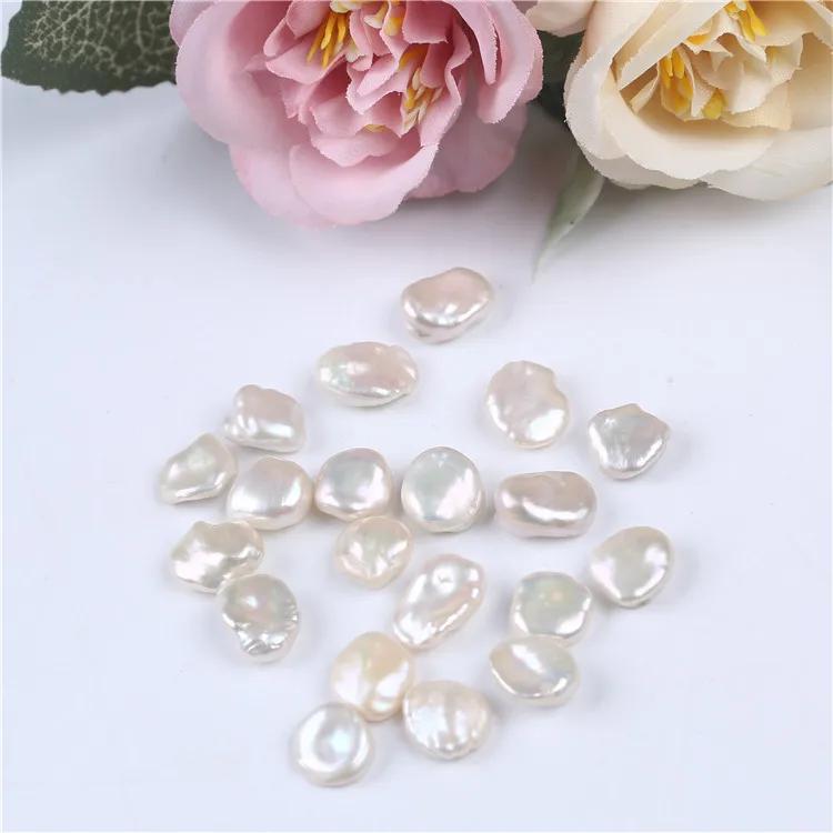 AAA 7-8mm freshwater keshi pearl irregular shape loose beads DIY jewelry making