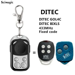 DITEC GOL4C Garage Remote Control 433MHz Fixed Code Transmitter Gate Key Fob